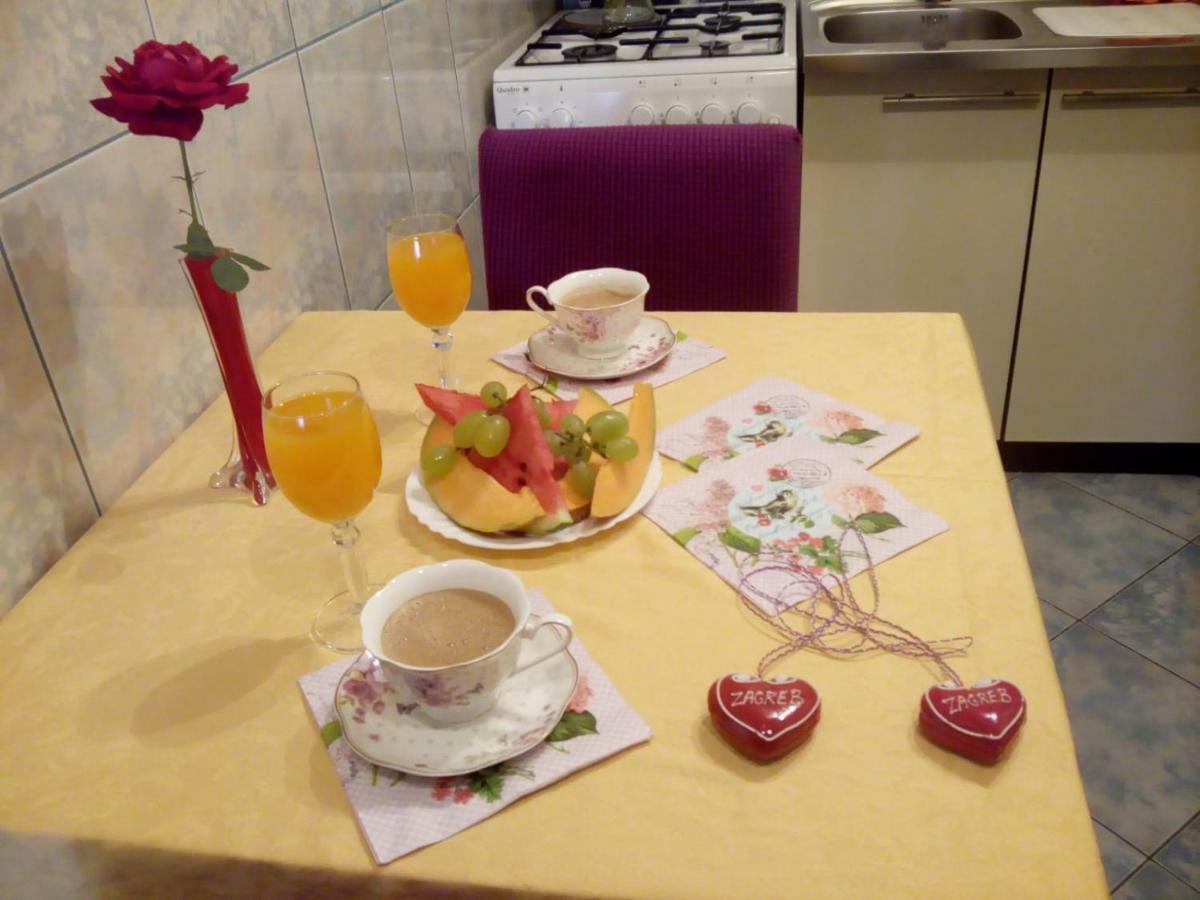 Apartman Teuta Zagreb Eksteriør billede