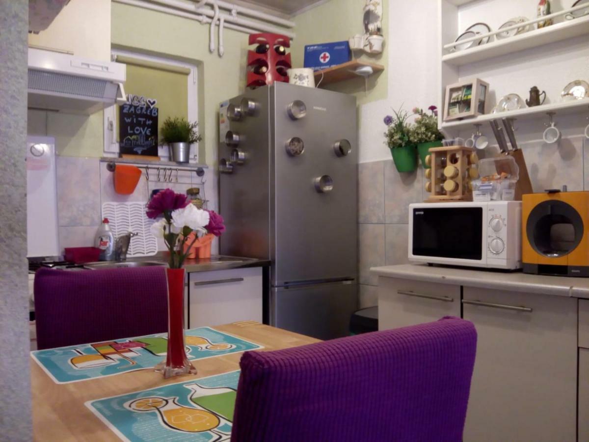 Apartman Teuta Zagreb Eksteriør billede