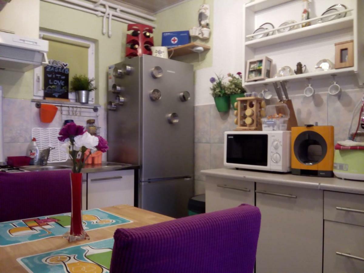 Apartman Teuta Zagreb Eksteriør billede